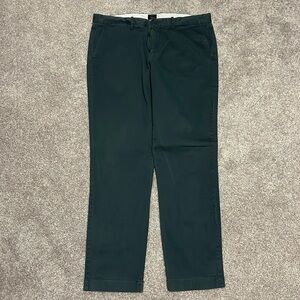 JCrew Stretch Teal Colored Chinos